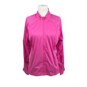 Adidas Climaproof Medium Jacket Full Zip Windbreaker Long Sleeves Lightweight